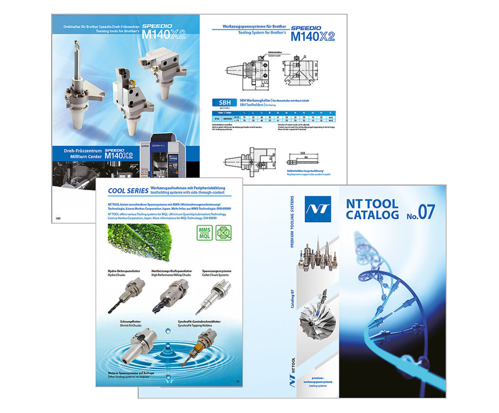 Katalog NT TOOL Europe - Werkzeugspannsysteme, Walter Grafik Design