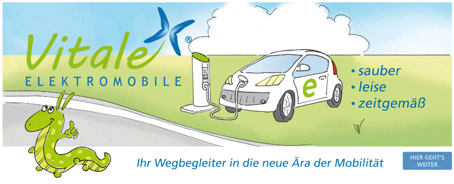 Illustration, animiert & computergestützt, für Vitale Elektromobile, Mühlheim am Main